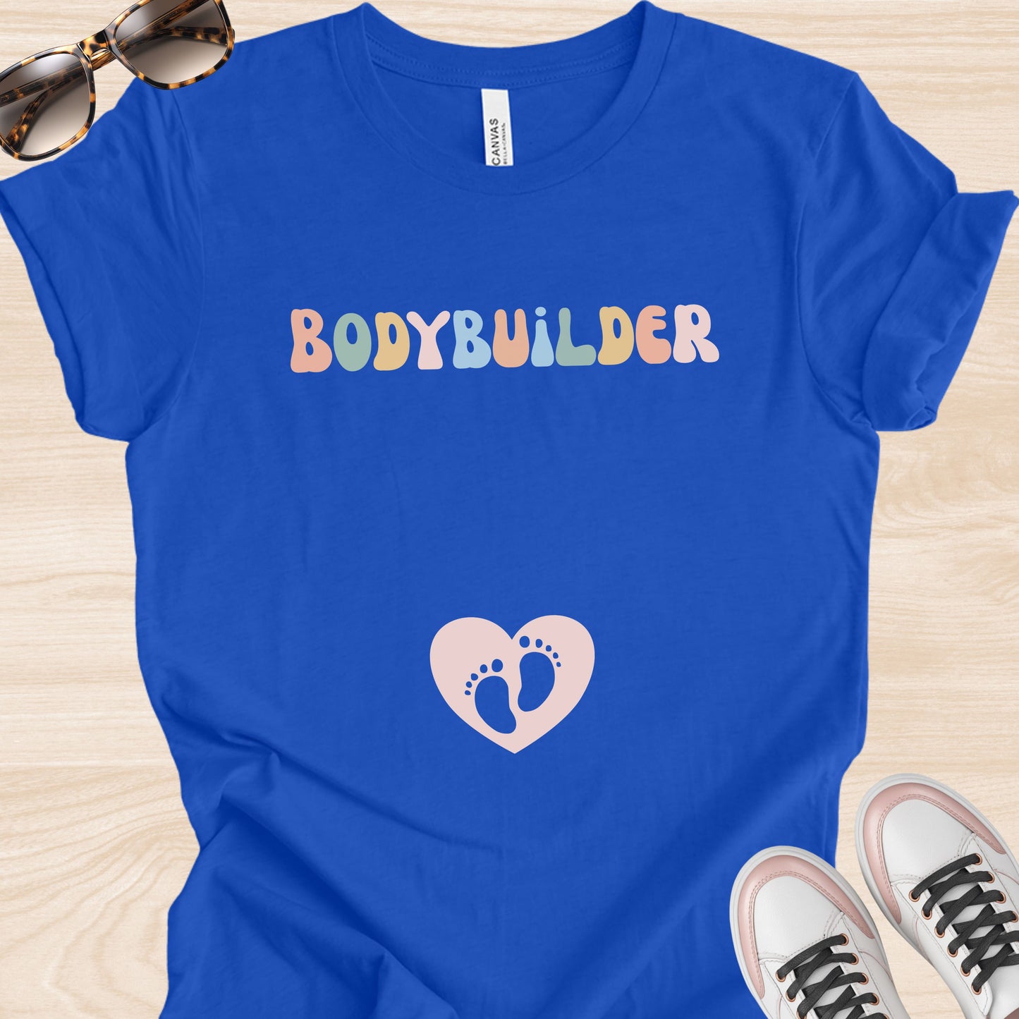Bodybuilder Pregnancy T-Shirt