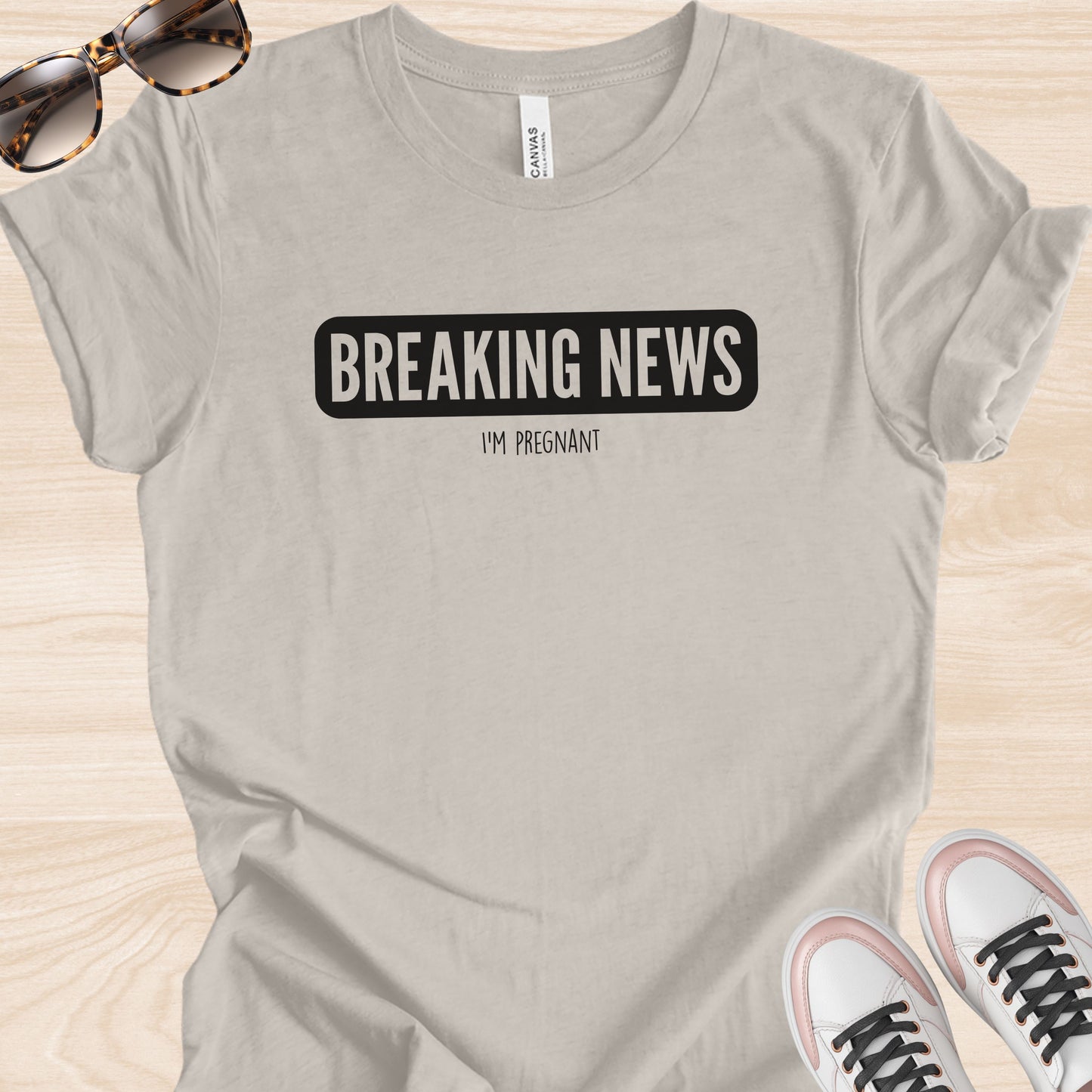 Breaking News I'm Pregnant T-Shirt