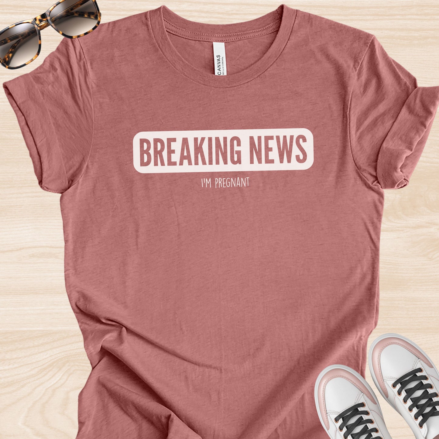 Breaking News I'm Pregnant T-Shirt