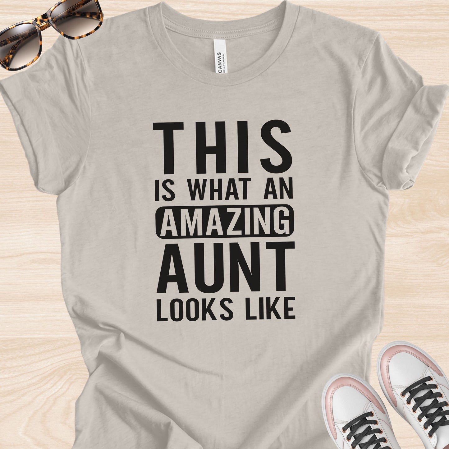 This is What an Amazing Aunt Looks Like T-Shirt