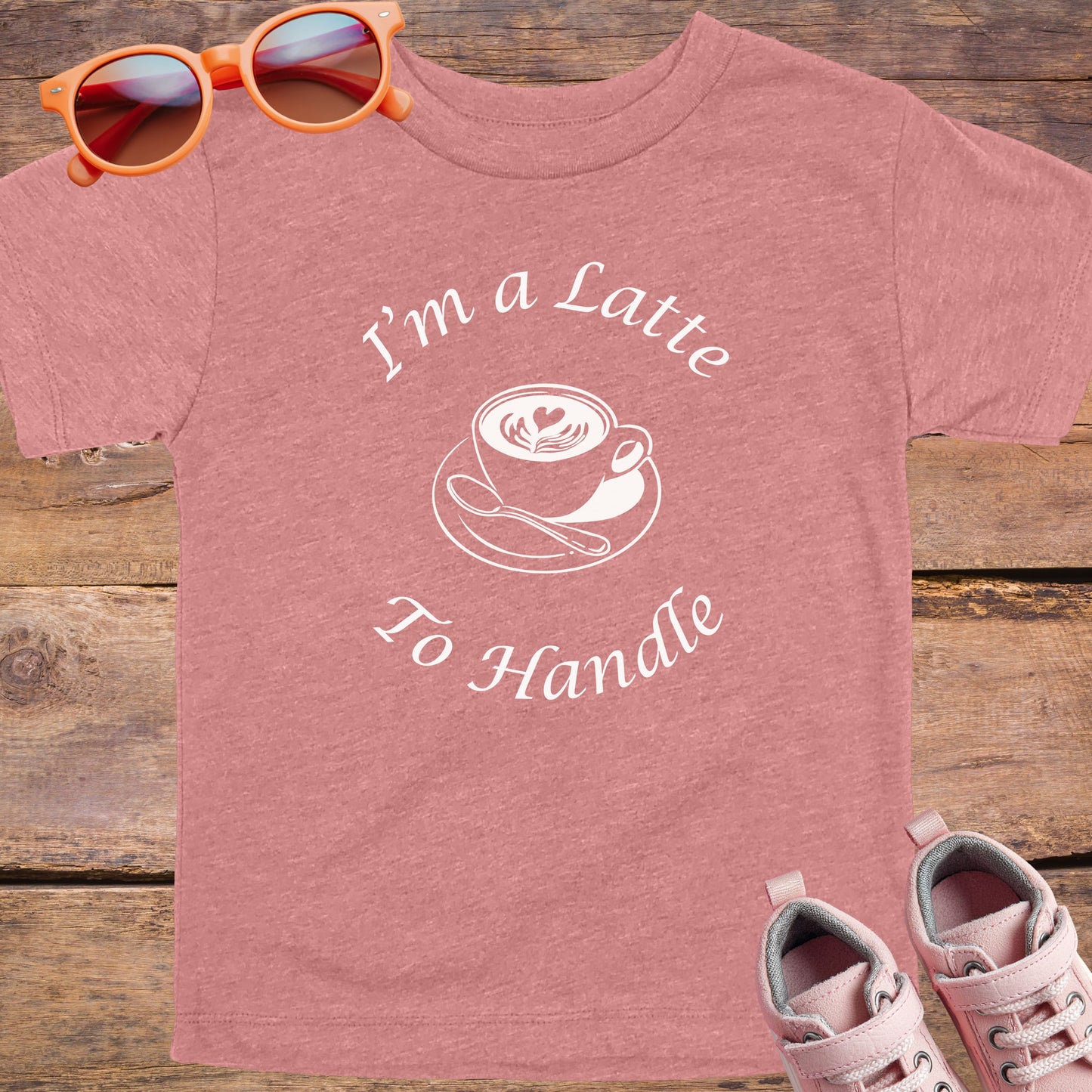 I'm a Latte to Handle Youth T-Shirt