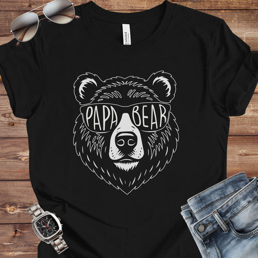 Papa Bear Grizzly T-Shirt
