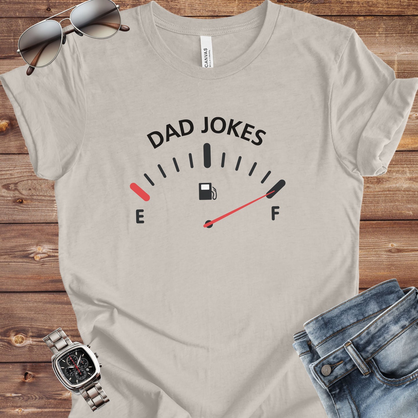 Dad Jokes Gauge T-Shirt