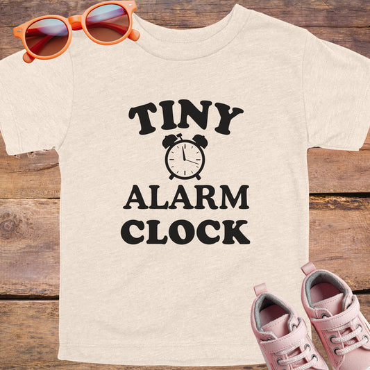 Tiny Alarm Clock Toddler T-Shirt