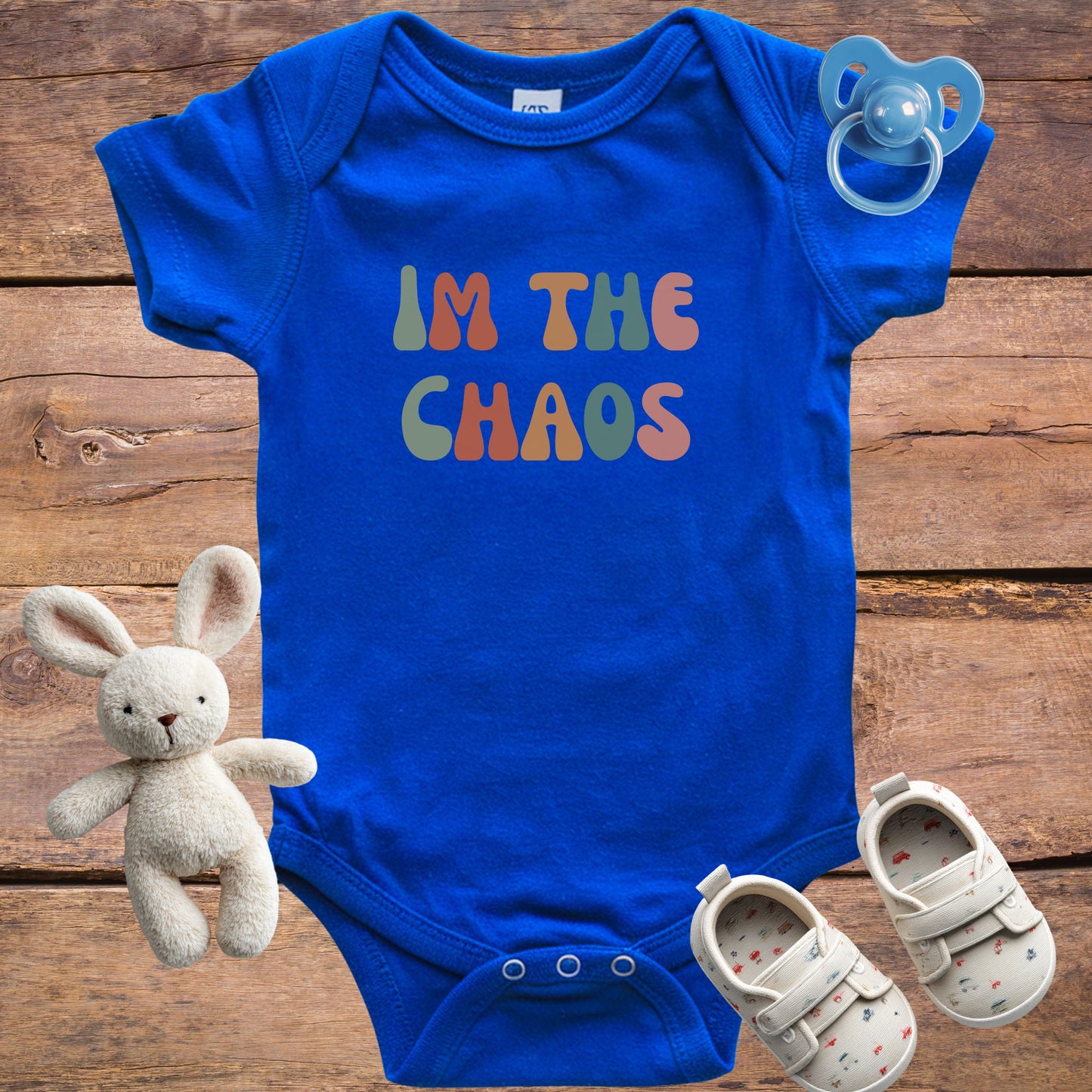 I'm the Chaos Colors Onesie/T-Shirt