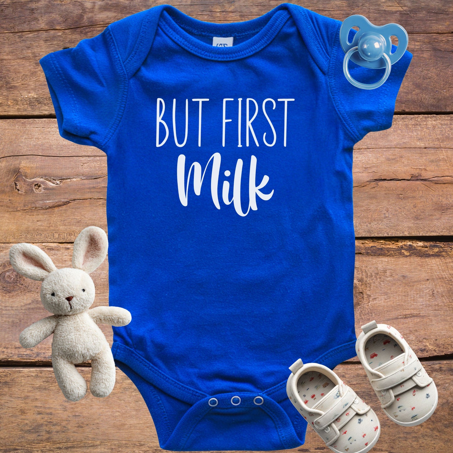 But First Milk Onesie