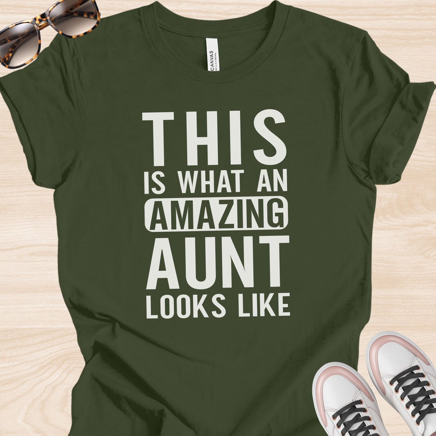 This is What an Amazing Aunt Looks Like T-Shirt