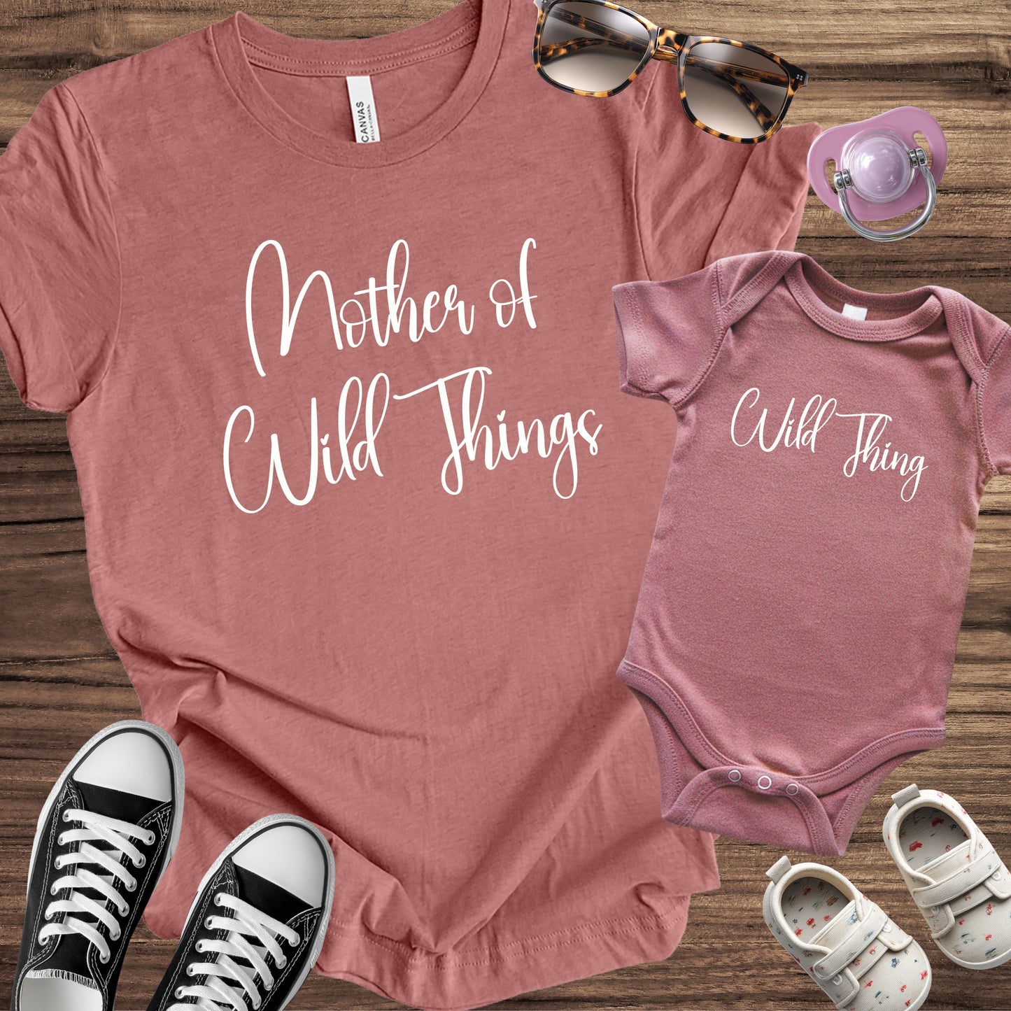 Mother of Wild Things Matching Set