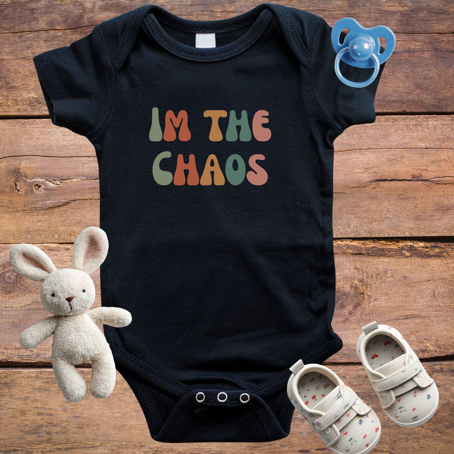 I'm the Chaos Colors Onesie/T-Shirt