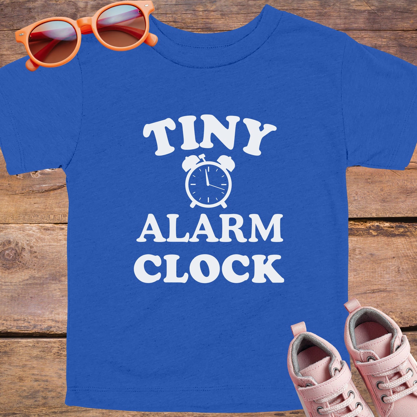 Tiny Alarm Clock Toddler T-Shirt