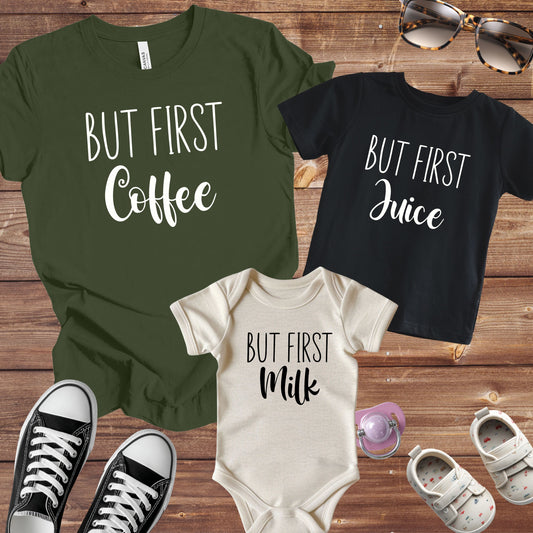 But First Coffee/Milk/Juice Matching Set