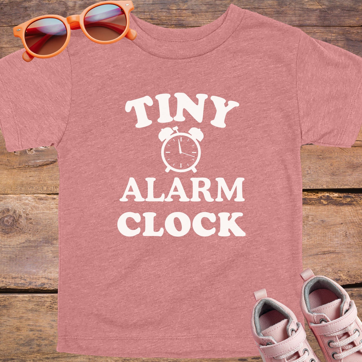 Tiny Alarm Clock Toddler T-Shirt
