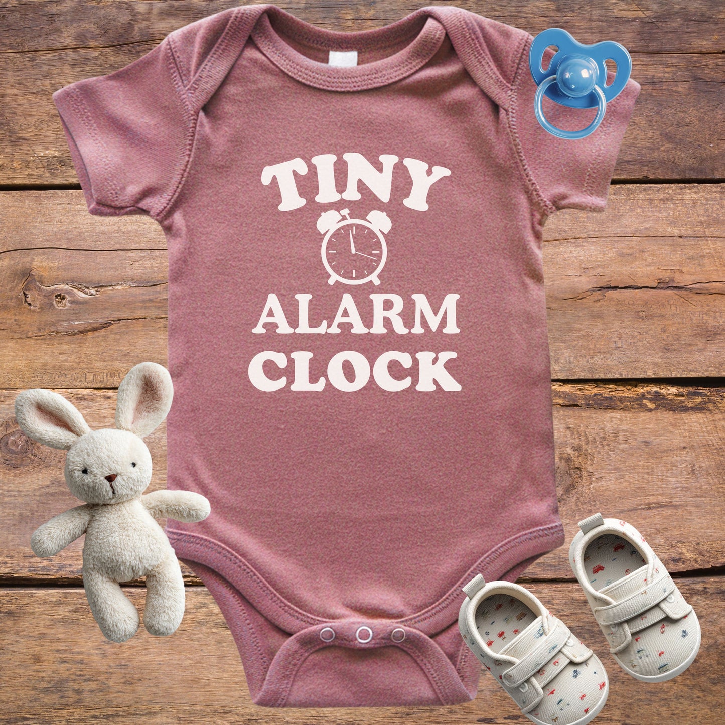 Tiny Alarm Clock Onesie/T-Shirt