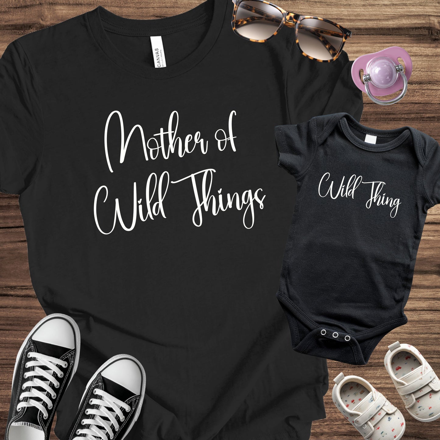 Mother of Wild Things Matching Set