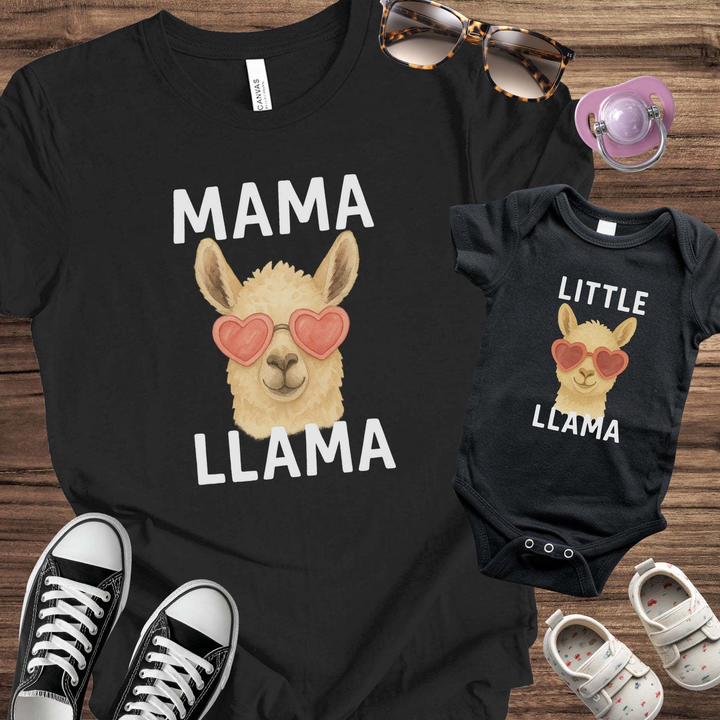 Mama Llama / Little Llama Matching Set