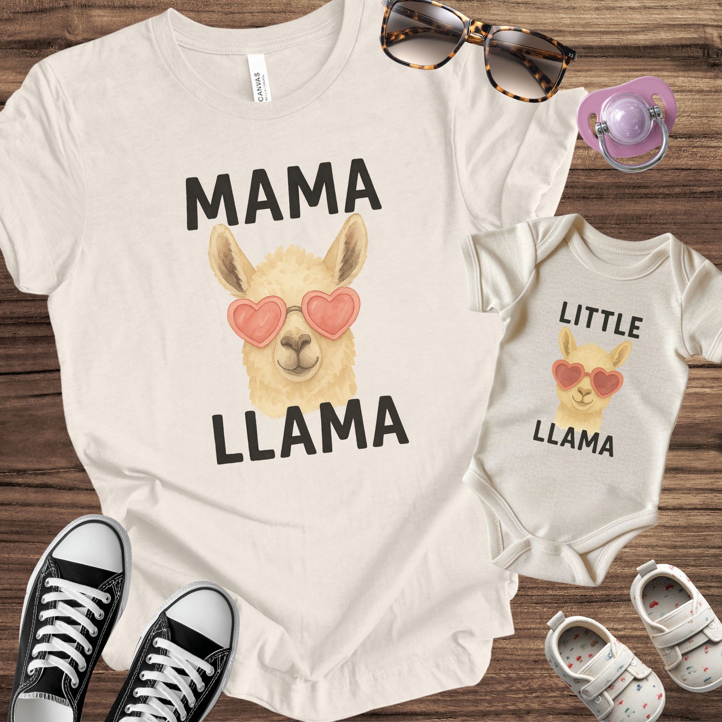 Mama Llama / Little Llama Matching Set