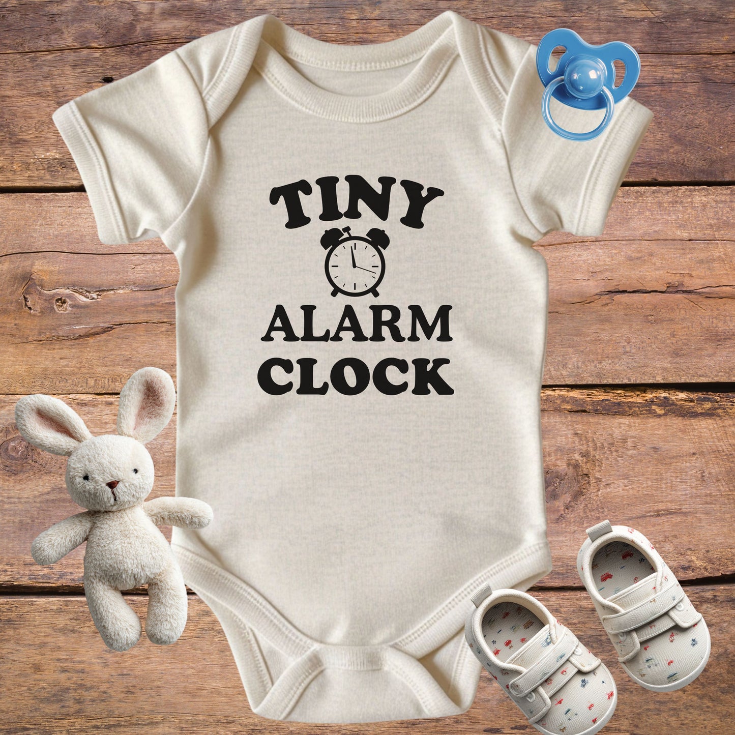 Tiny Alarm Clock Onesie/T-Shirt