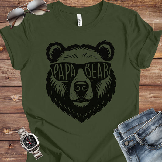 Papa Bear Grizzly T-Shirt