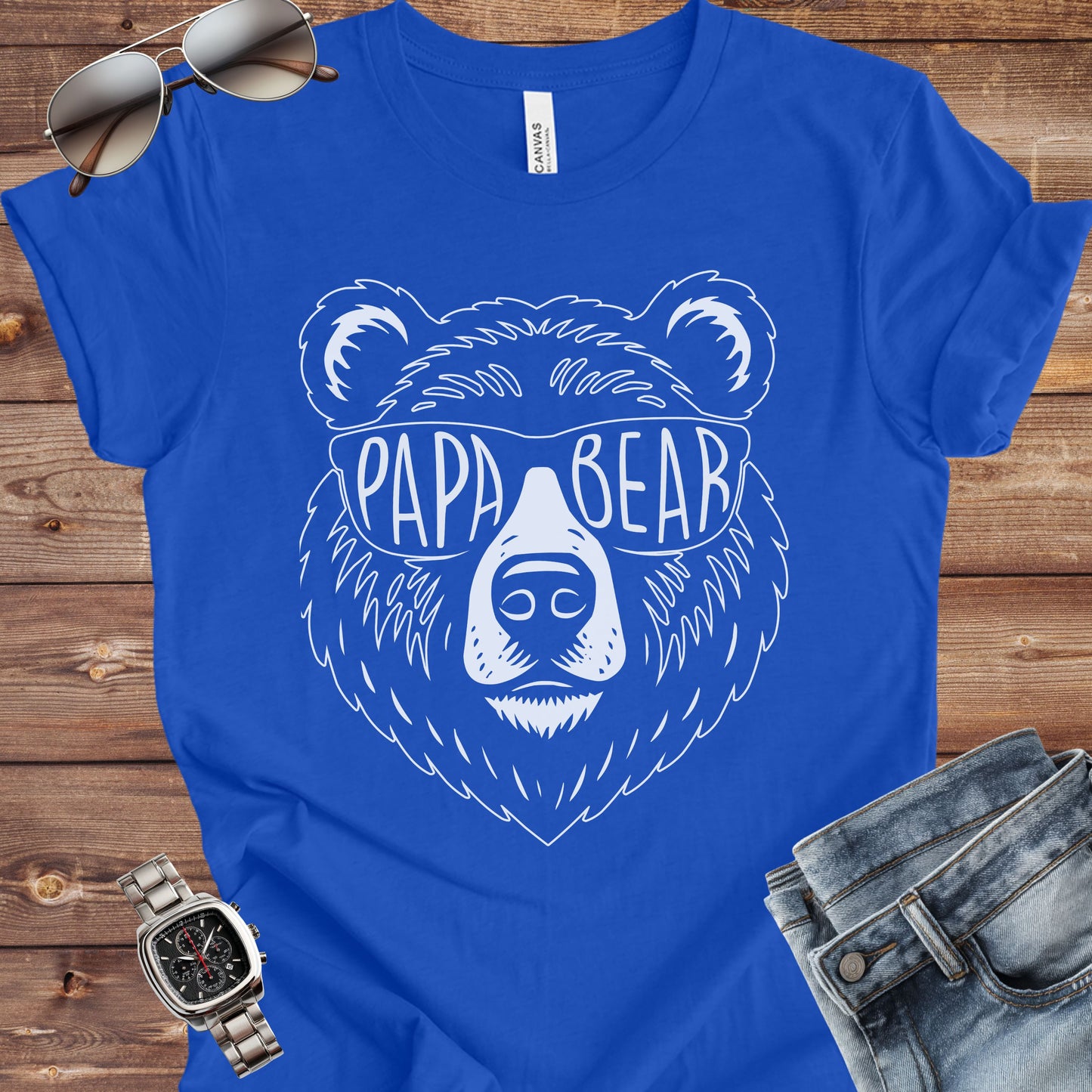 Papa Bear Grizzly T-Shirt