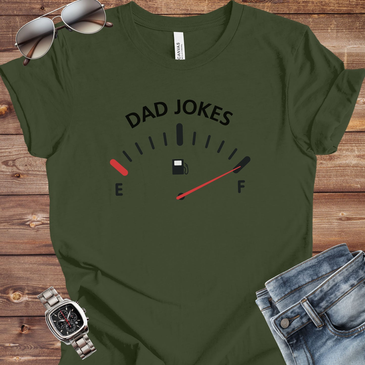 Dad Jokes Gauge T-Shirt