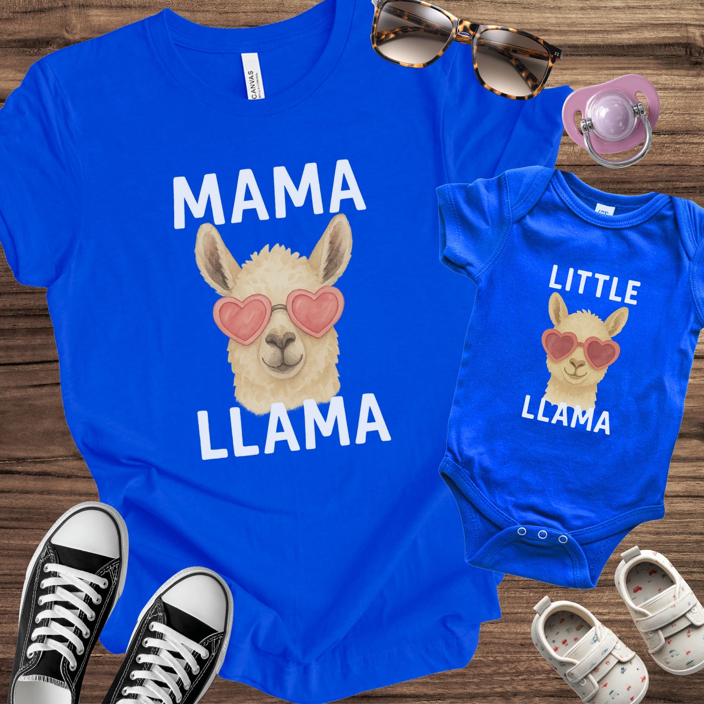 Mama Llama / Little Llama Matching Set