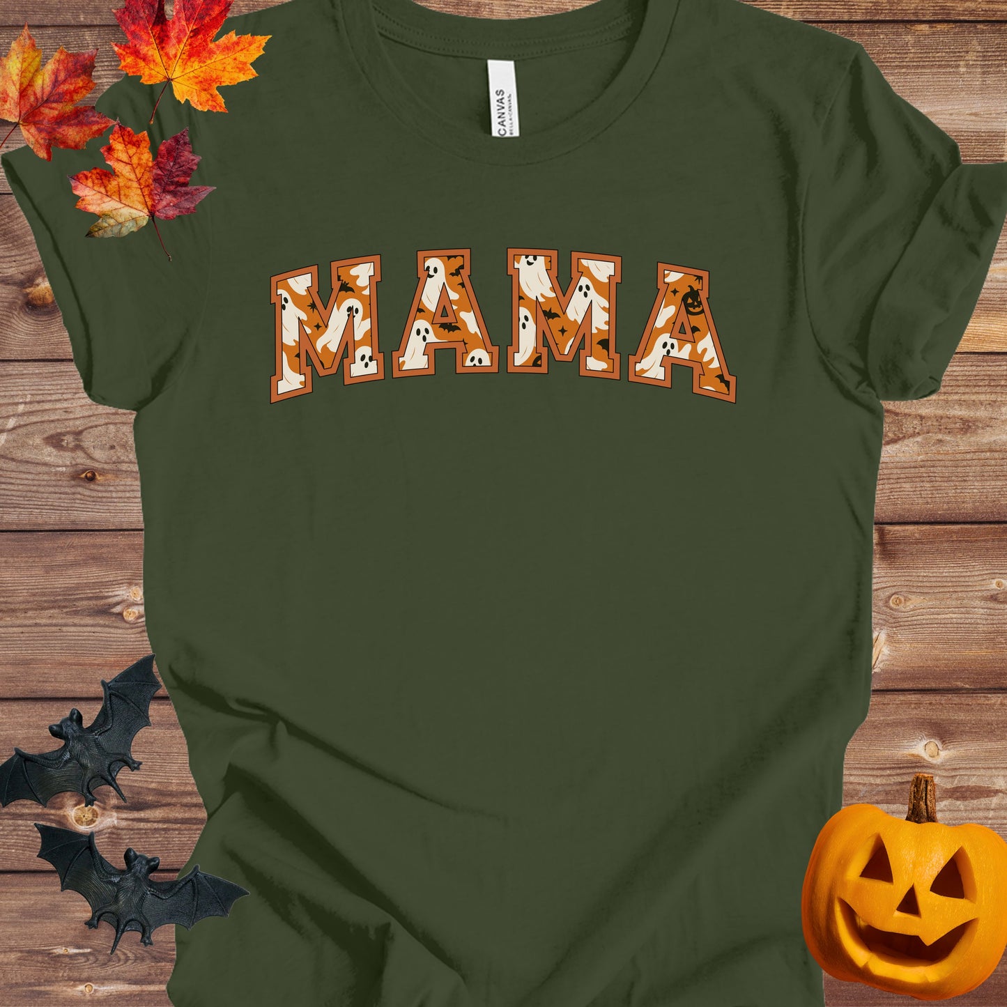 MAMA Halloween Ghosts T-Shirt