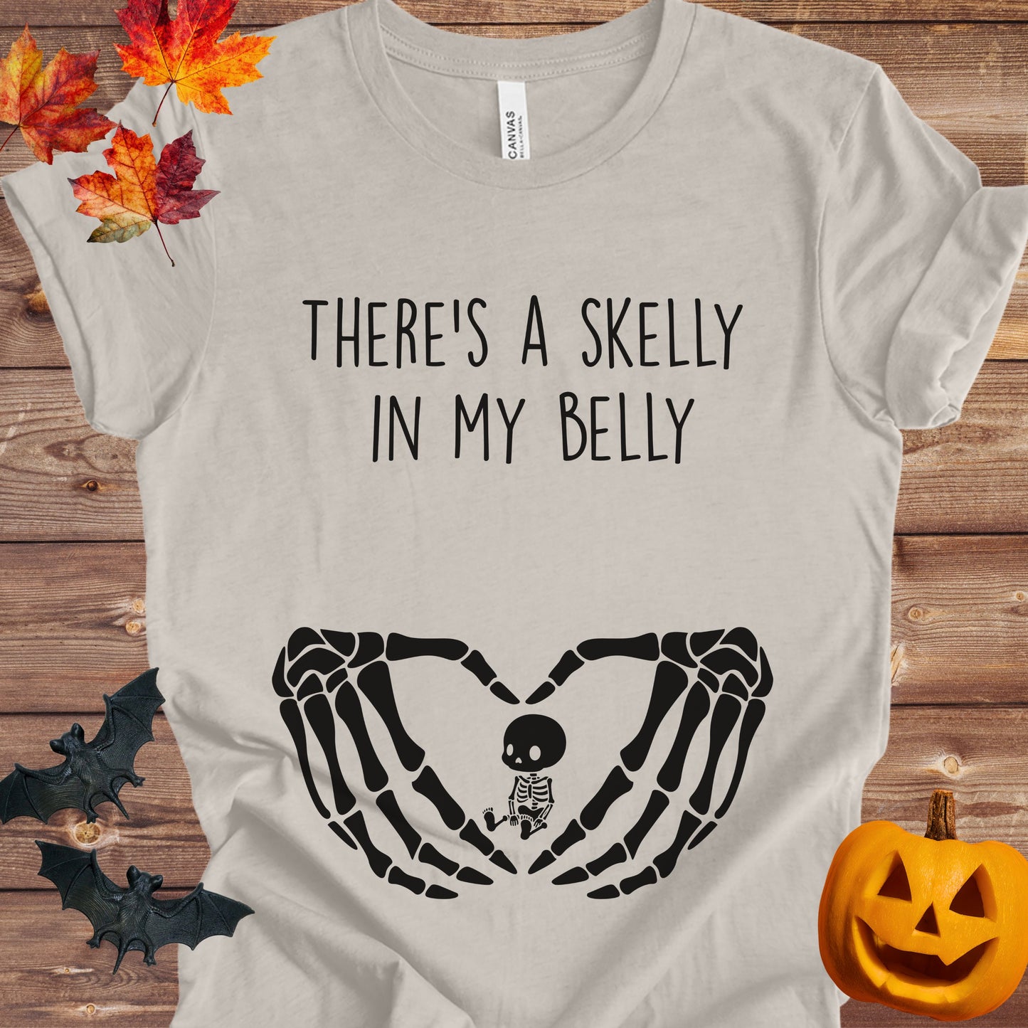 There's a Skelly in my Belly T-Shirt