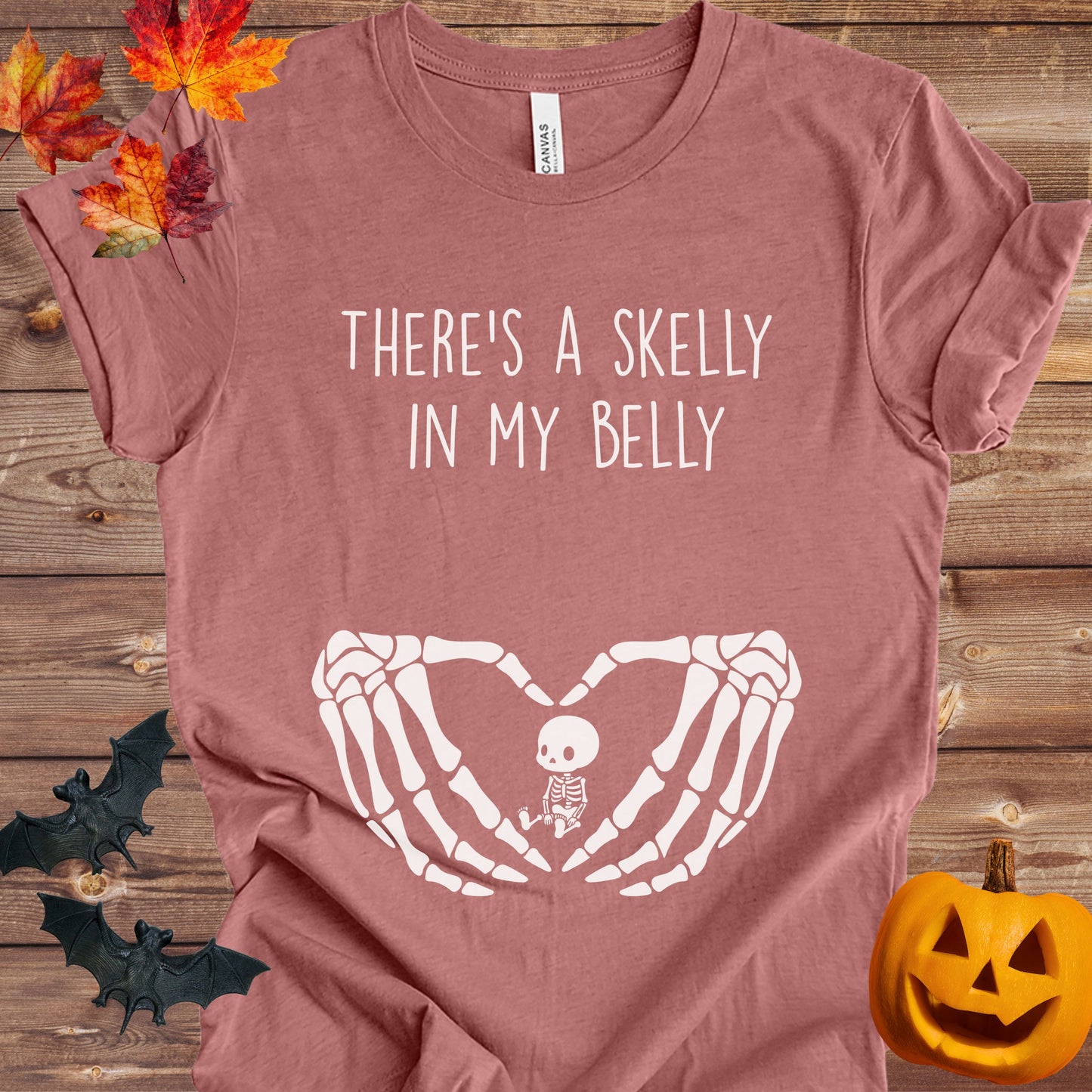There's a Skelly in my Belly T-Shirt