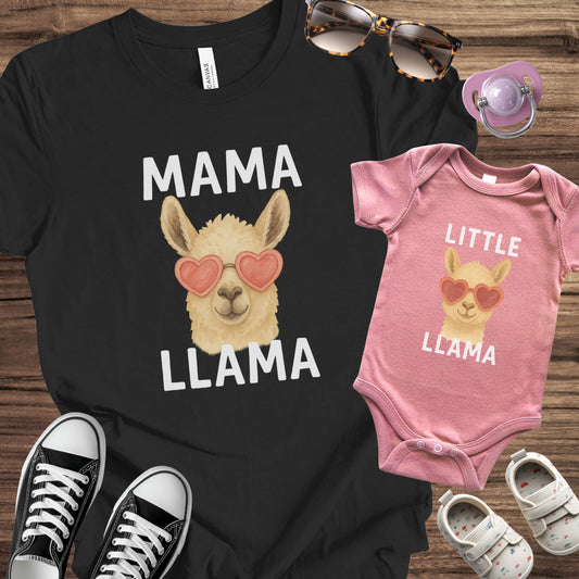 Mama Llama / Little Llama Matching Set