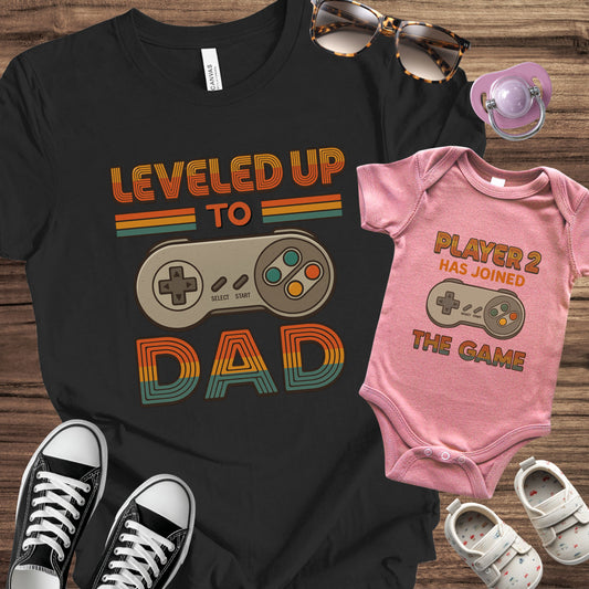 Leveled Up to Dad / Player 2 Has Joined Matching Set