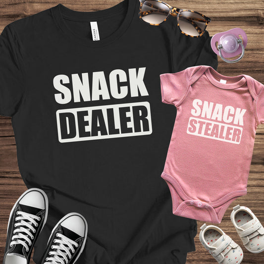 Bold Snack Dealer/Snack Stealer Matching Set